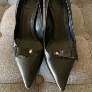 Christian Dior Black Leather Shoes